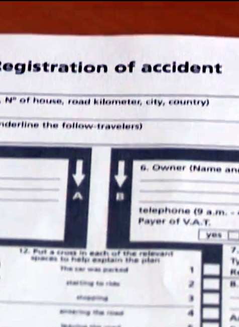 Registračný formulár - cesta na dovolenku