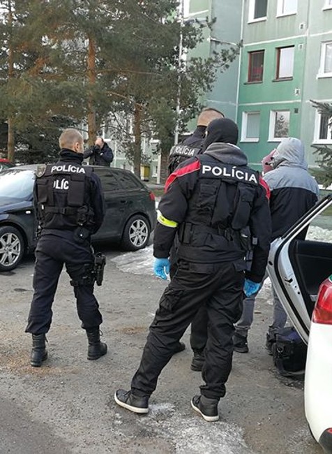 Razia NAKA v Liptovskom Mikuláši 