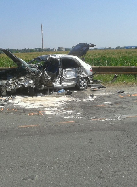 nehoda Sedliská dodávka dvaja mŕtvi 1