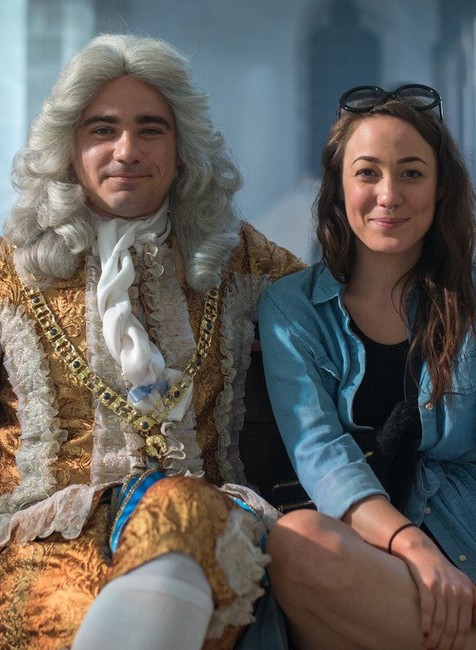 Kotek a jeho priateľka