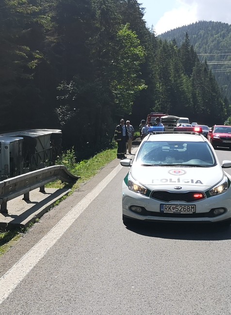 Nehoda autobusu Donovaly 