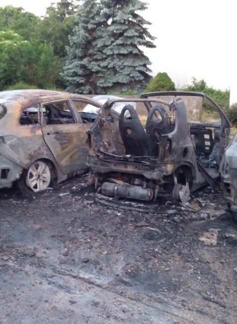 požiar, autá, Bratislava