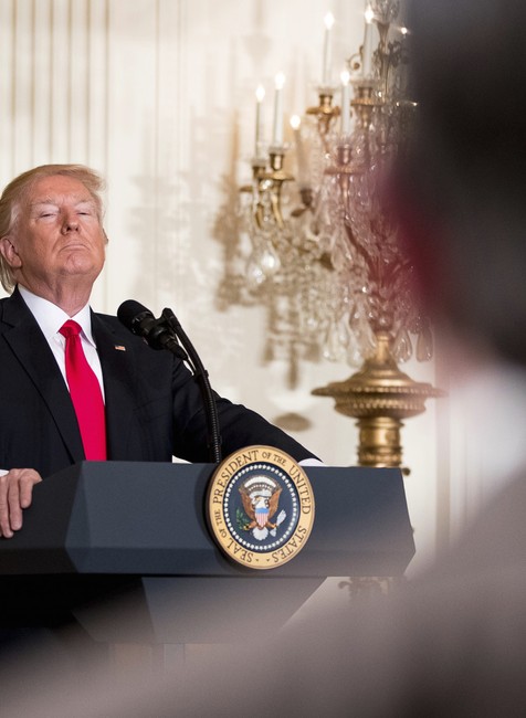 Donald Trump tlačovka kritika médií