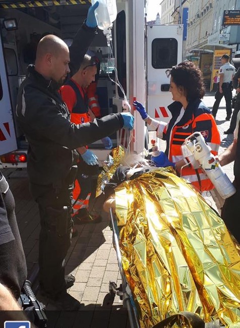 Streľba na Obchodnej ulici