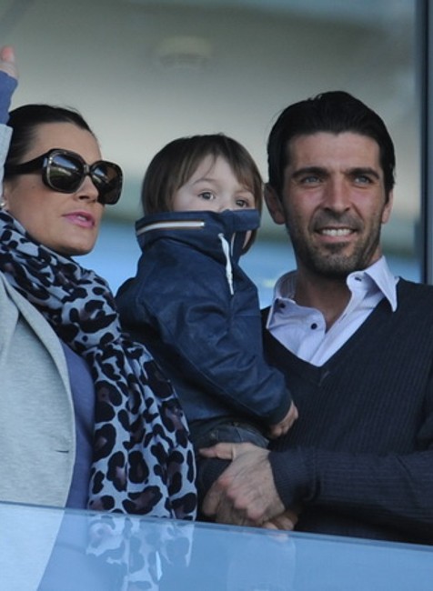 Alena Šeredová a Gianluigi Buffon