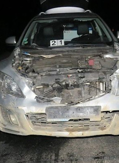 Auto, nehoda, diviaci