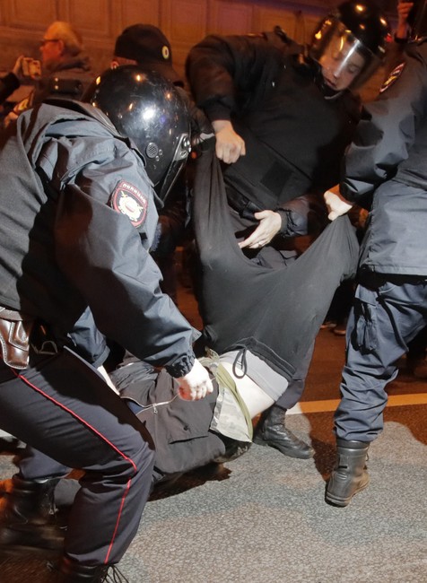 Veľké demonštrácie v Rusku