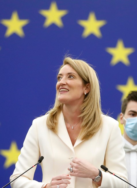 Predsedníčka Európskeho parlamentu Roberta Metsola