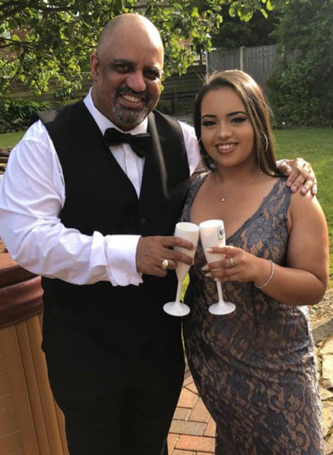 Victor Marke s dcérou Charlotte