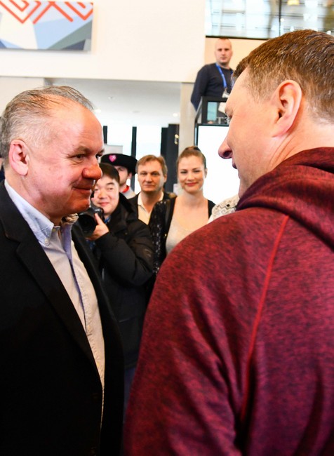 Prezident Kiska s prezidentom Lotyšska Raimonds Véjonis 