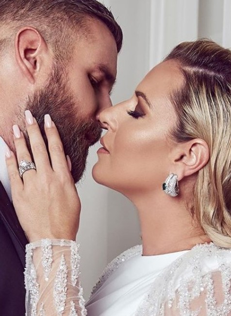 Dominika Cibulková s manželom