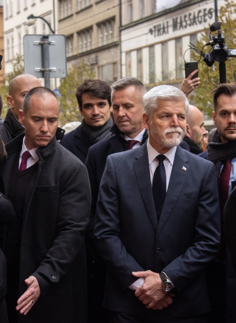 Spomienka na Nežnú revolúciu v Prahe