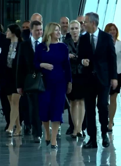 [multi] Prezidentka Čaputová v Bruseli navštívila kráľa, sídlo NATO i Európskej únie 50