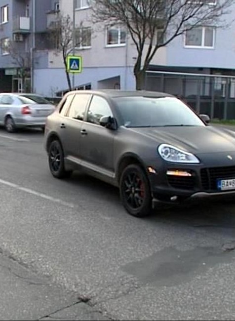 Porsche nehoda Bratislava Ružinov zrážka priechod 2