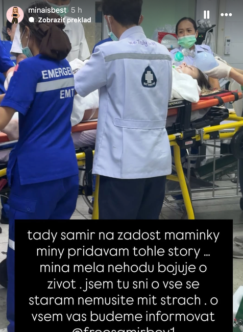 Správy z boja o život Míny Elischerovej