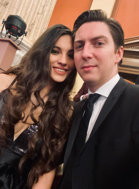 Martin Donutil a Sára Affašová