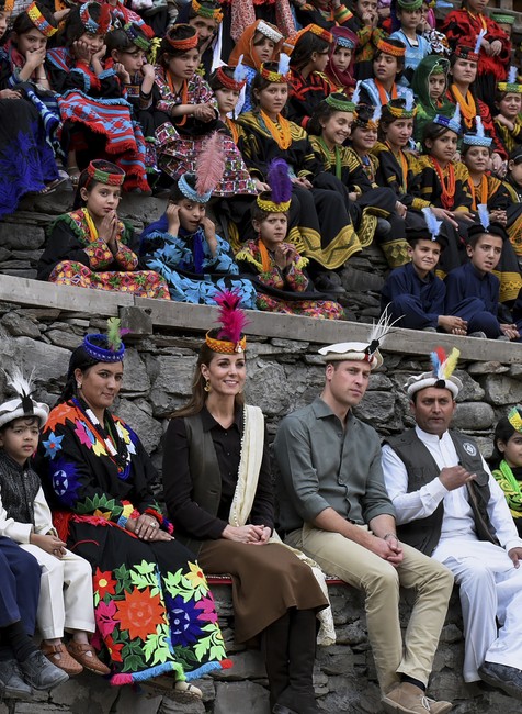 William a Kate v Pakistane