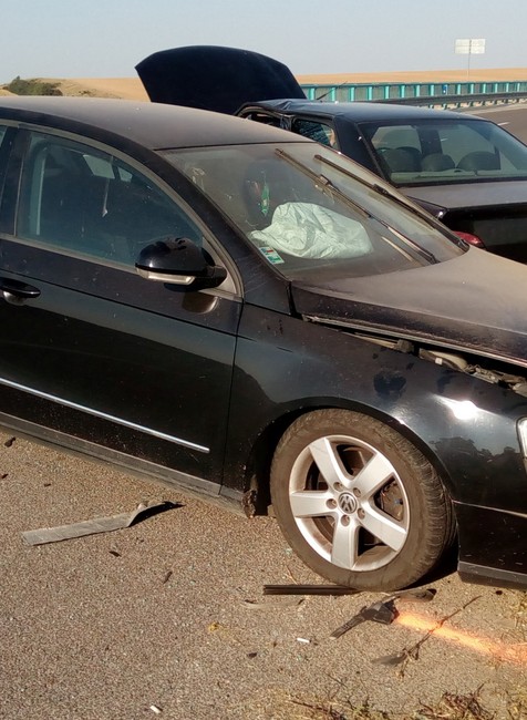 nehoda na križovatke v Čeladiciach