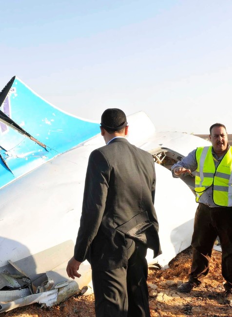 Pád lietadla v Egypte