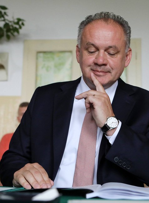 Prezident Andrej Kiska na maturite 