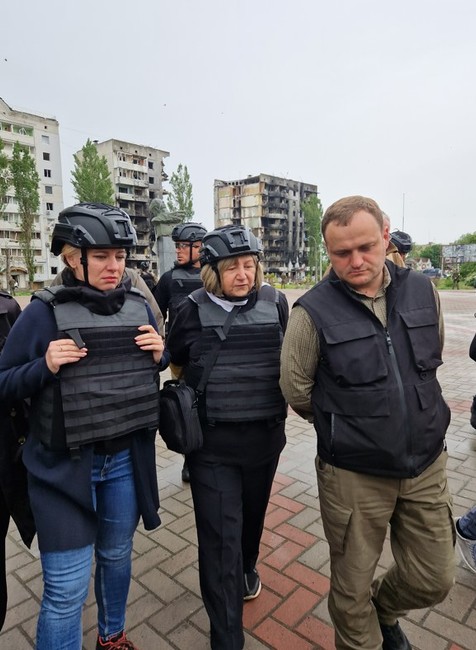 Čaputová na Ukrajine