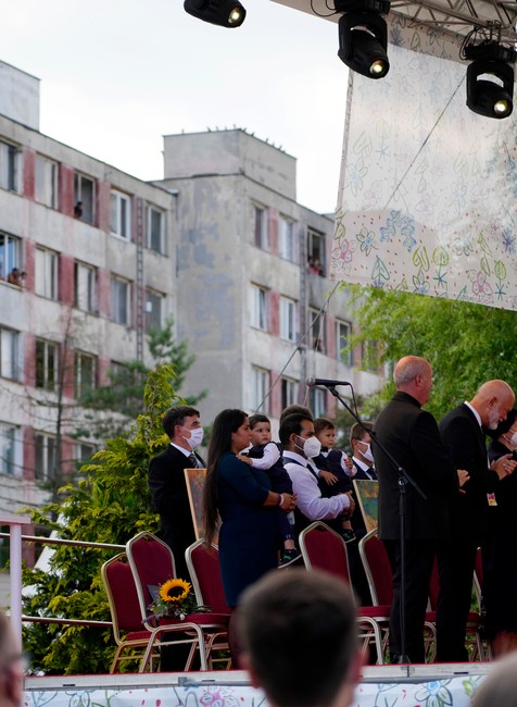 Návšteva pápeža na Luniku IX.