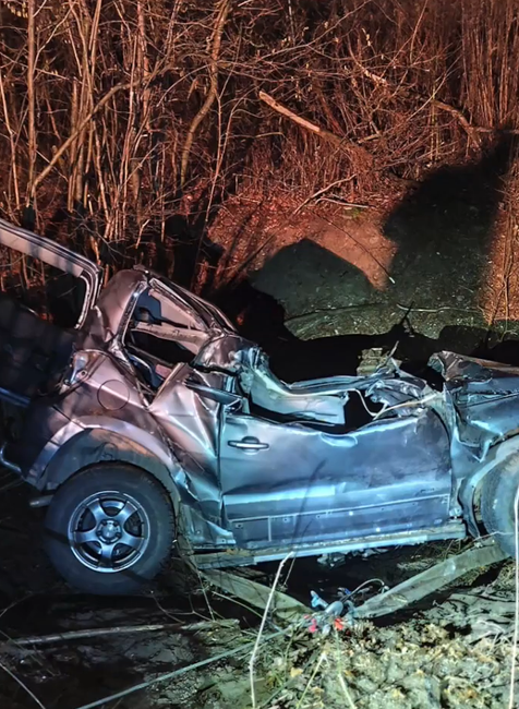 vodička narazila do stromu