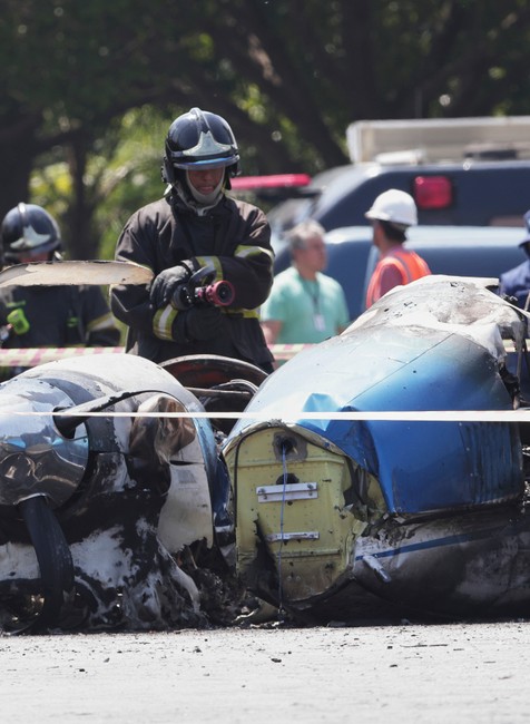 Pád lietadla v Sao Paule