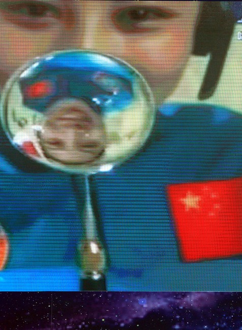astronauti bubliny