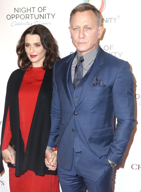 Daniel Craig s manželkou