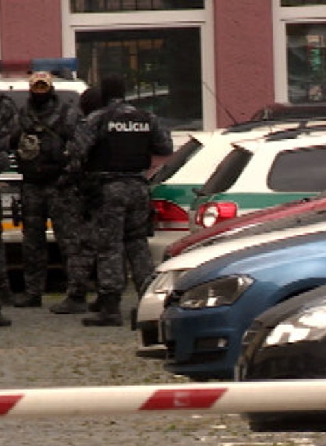 Príchod Černáka na políciu