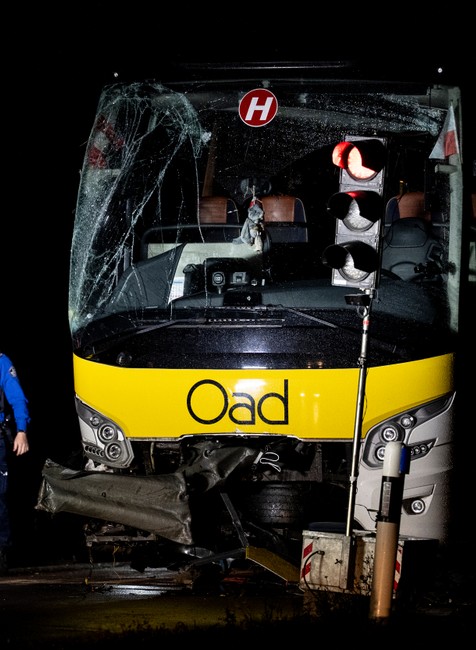 Nehoda autobusu vo Švajčiarsku