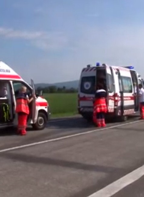 Hromadná nehoda pri Trenčíne 