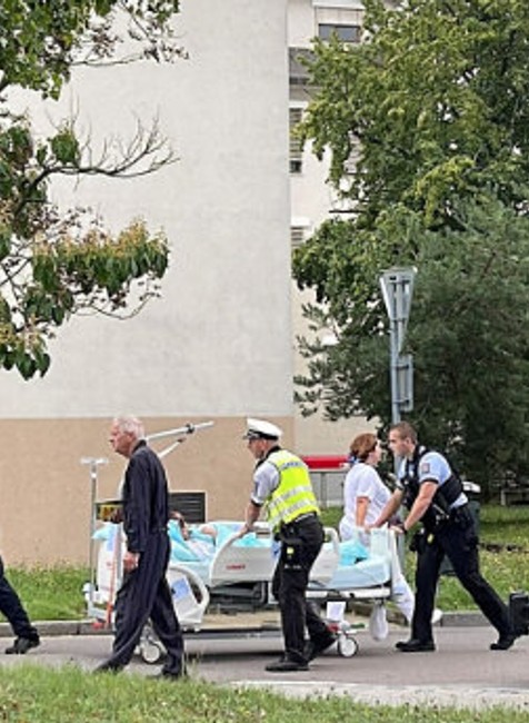 Požiar nemocnice praha 4