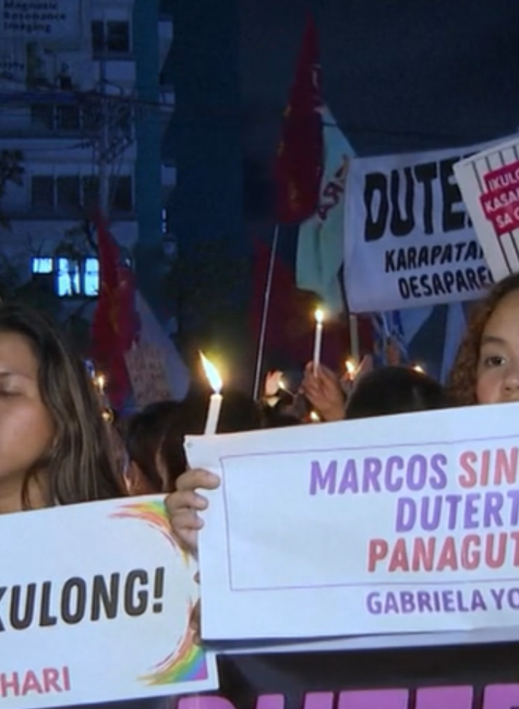 Pochod proti Dutertemu