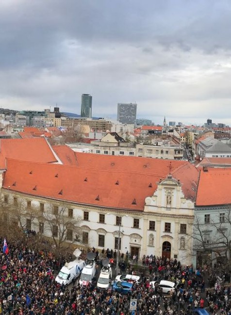 Zhromaždenie v Bratislave