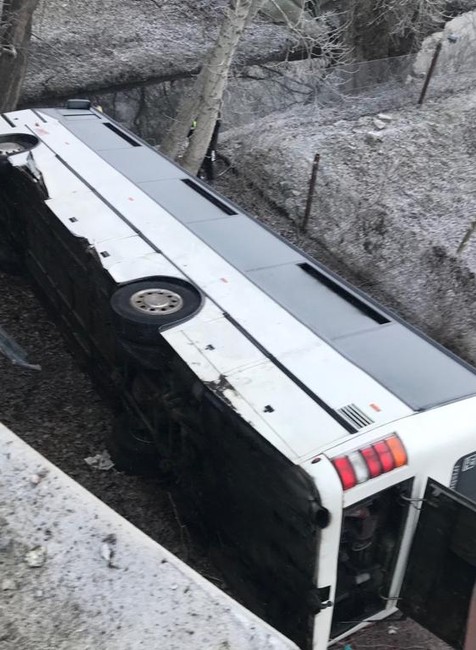 Nehoda autobusu v Česku