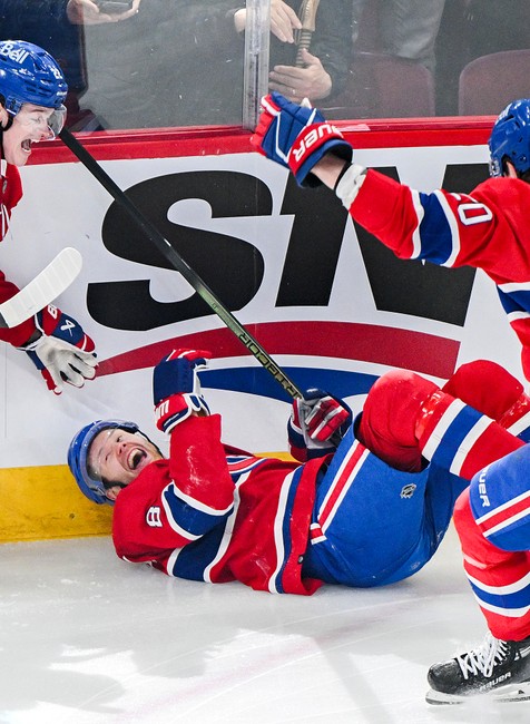 Juraj Slafkovský Mike Matheson / Montreal Canadiens - Toronto Maple Leafs
