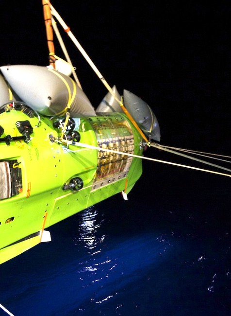 Mariánska priekopa James Cameron ponor hĺbka