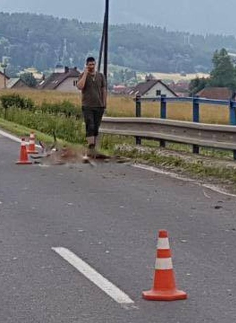 Nehoda za obcou Hybe 