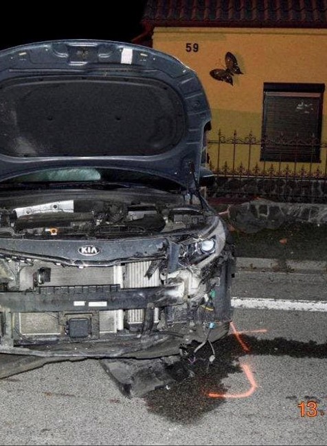 Nehoda v obci Koniarovce 3