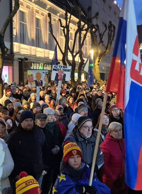Protest Trenčín
