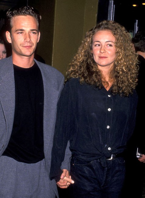luke perry s bývalou manželkou