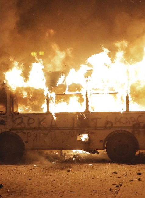 Ukrajina protesty 19. januar 2014