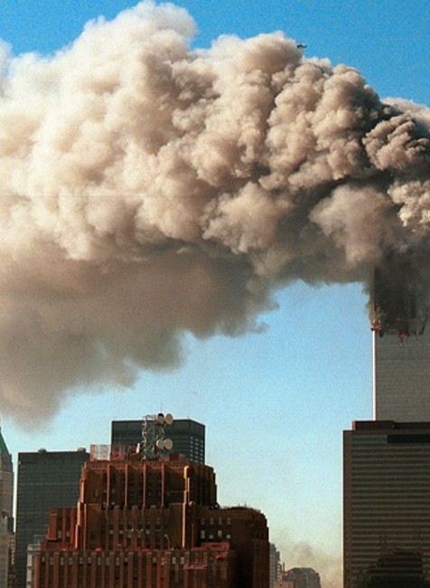 WTC Dvojičky dym