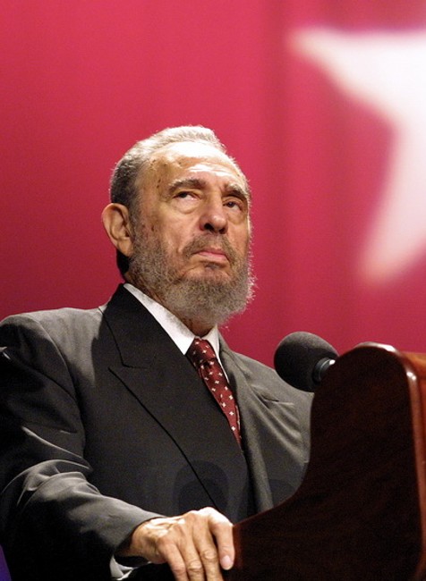 Castro Fidel, revolučný vodca slávi narodeniny, reční