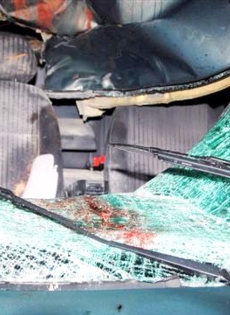 Topoľníky nehoda cyklisti octavia 1