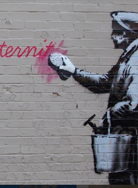 Umelec Banksy a jeho tvorba