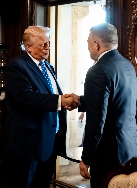 Donald Trump a Robert Fico stretnutie