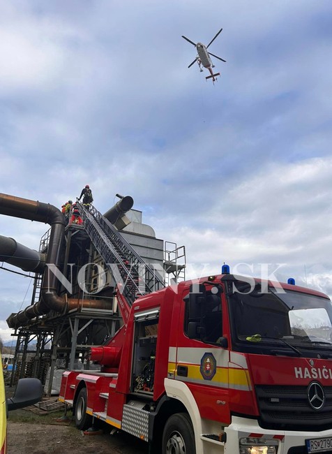 Záchranná akcia v Hronci neďaleko Brezna (2)